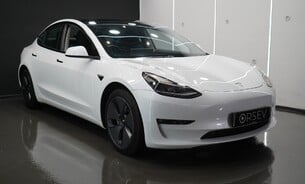 Tesla Model 3 Long Range Heat Pump Heated Steering Wheel Pano Roof Black Interior VAT Q 10