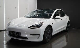 Tesla Model 3 Long Range Heat Pump Heated Steering Wheel Pano Roof Black Interior VAT Q 12