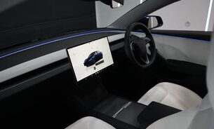 Tesla Model 3 RWD, One Owner, Deep Metallic Blue, Ambient Lighting, White Interior, VAT Q 13