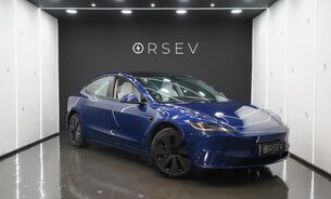 Tesla Model 3 RWD, One Owner, Deep Metallic Blue, Ambient Lighting, White Interior, VAT Q 1