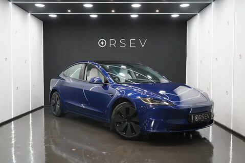 Tesla Model 3 RWD, One Owner, Deep Metallic Blue, Ambient Lighting, White Interior, VAT Q 