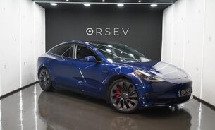 Tesla Model 3 Performance Enhanced Autopilot Deep Blue Metallic  1