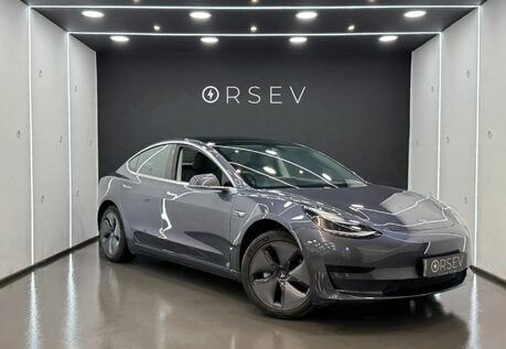 Tesla Model 3 Standard Range Plus, TOW BAR! One Owner, Midnight Metallic, Panoramic Roof