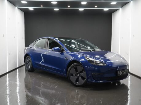 Tesla Model 3 Long Range, Ryzen Chip Heat Pump Heated Steering Wheel Pano Roof  VAT Q