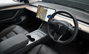 Tesla Model 3 Long Range Heat Pump Heated Steering Wheel Pano Roof Black Interior VAT Q 4