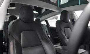 Tesla Model 3 Long Range Heat Pump Heated Steering Wheel Pano Roof Black Interior VAT Q 6