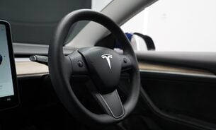 Tesla Model 3 Long Range Heat Pump Heated Steering Wheel Pano Roof Black Interior VAT Q 5