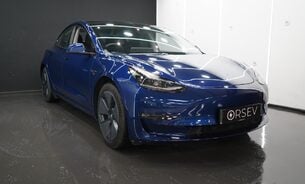 Tesla Model 3 Long Range Heat Pump Heated Steering Wheel Pano Roof Black Interior VAT Q 9