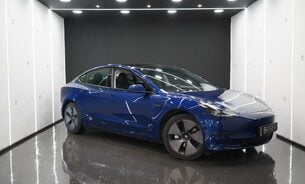 Tesla Model 3 Long Range Heat Pump Heated Steering Wheel Pano Roof Black Interior VAT Q 1