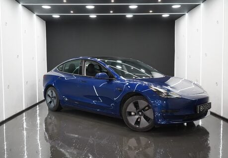 Tesla Model 3 Long Range Heat Pump Heated Steering Wheel Pano Roof Black Interior VAT Q