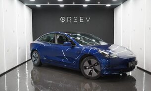 Tesla Model 3 Long Range Heat Pump Heated Steering Wheel Pano Roof Black Interior VAT Q 1