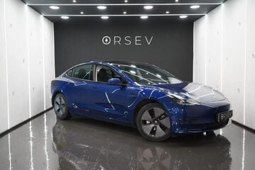 Tesla Model 3 Long Range Heat Pump Heated Steering Wheel Pano Roof Black Interior VAT Q