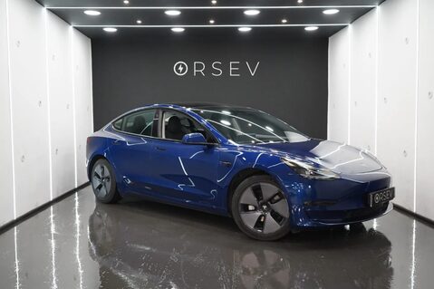 Tesla Model 3 Long Range Heat Pump Heated Steering Wheel Pano Roof Black Interior VAT Q 