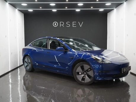 Tesla Model 3 Long Range Heat Pump Heated Steering Wheel Pano Roof Black Interior VAT Q