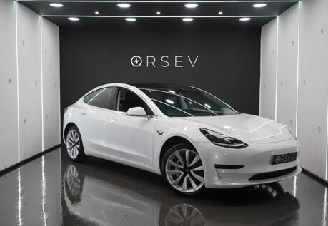 Tesla Model 3 Standard Range Plus One Owner 19" Sport Wheels Pano Roof Black Interior