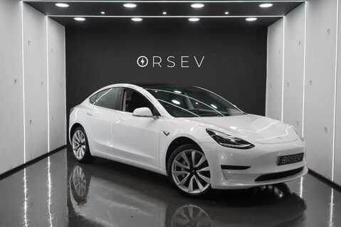Tesla Model 3 Standard Range Plus One Owner 19" Sport Wheels Pano Roof Black Interior 