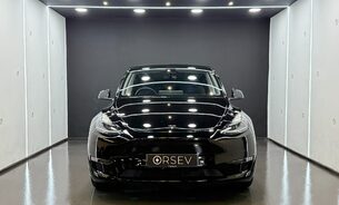Tesla Model Y Long Range Solid Black Black Interior Panoramic Roof One Owner VAT Q 7