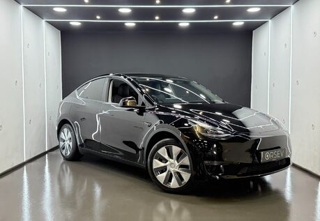 Tesla Model Y Long Range Solid Black Black Interior Panoramic Roof One Owner VAT Q