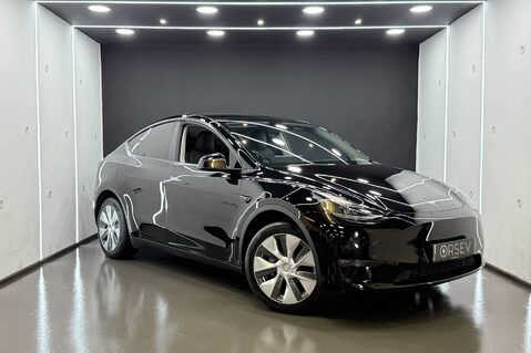 Tesla Model Y Long Range Solid Black Black Interior Panoramic Roof One Owner VAT Q 