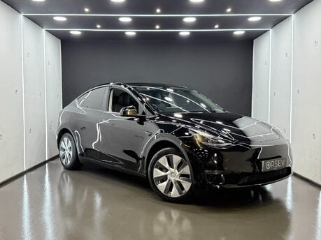 Tesla Model Y Long Range Solid Black Black Interior Panoramic Roof One Owner VAT Q