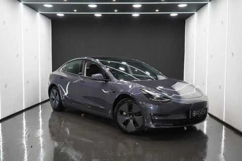 Tesla Model 3 Long Range Ryzen Chip Midnight Silver Paint Black interior One Owner VAT Q 