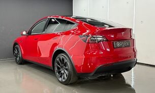 Tesla Model Y Long Range 20" Induction Wheels Multi Coat Red Pano Roof One Owner VAT Q 4