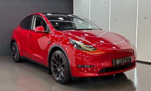 Tesla Model Y Long Range 20" Induction Wheels Multi Coat Red Pano Roof One Owner VAT Q 5