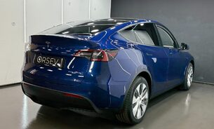 Tesla Model Y Long Range, Deep Blue Metallic Black Interior Pano Roof One Owner VAT Q 13