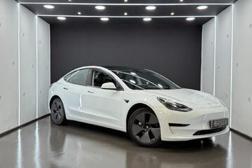 Tesla Model 3 Standard Range Plus LFP Battery Heat Pump Pano Roof Black Interior VAT Q