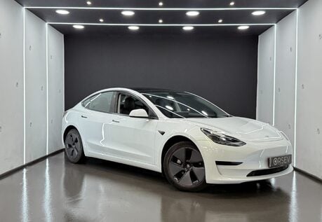 Tesla Model 3 Standard Range Plus LFP Battery Heat Pump Pano Roof Black Interior VAT Q
