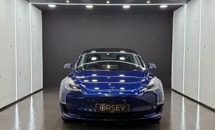 Tesla Model 3 Long Range Rear Wheel Drive c350 Mile Range! Deep Metallic Blue Ryzen Chip 7