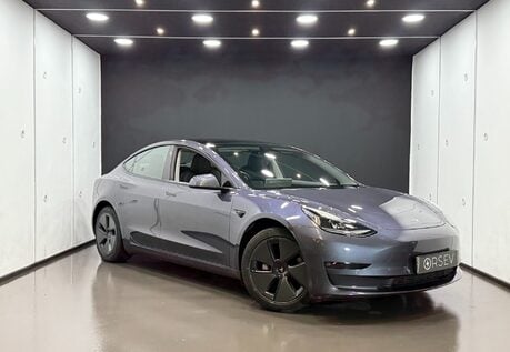 Tesla Model 3 Long Range One Owner Ryzen Chip Midnight Silver Panoramic Roof VAT Q