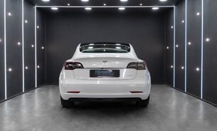 Tesla Model 3 Long Range White Interior Heat Pump Adaptive LEDs Pano Roof One Owner VATQ 4