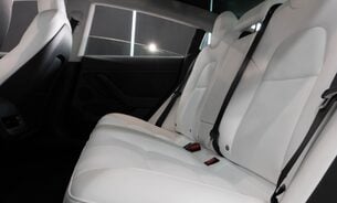 Tesla Model 3 Long Range White Interior Heat Pump Adaptive LEDs Pano Roof One Owner VATQ 14