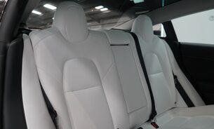 Tesla Model 3 Long Range White Interior Heat Pump Adaptive LEDs Pano Roof One Owner VATQ 20