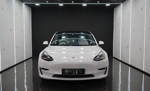 Tesla Model 3 Long Range White Interior Heat Pump Adaptive LEDs Pano Roof One Owner VATQ 7