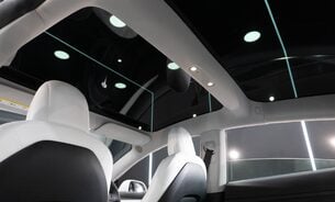 Tesla Model 3 Long Range White Interior Heat Pump Adaptive LEDs Pano Roof One Owner VATQ 15