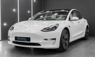 Tesla Model 3 Long Range White Interior Heat Pump Adaptive LEDs Pano Roof One Owner VATQ 3
