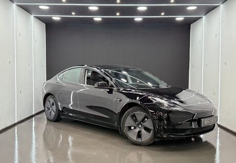 Tesla Model 3 Standard Range Plus, LFP Battery, Heat Pump, Solid Black, One Owner, VAT Q