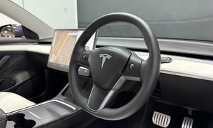Tesla Model 3 PERFORMANCE Full Self Driving White Interior Midnight Silver One Owner 10