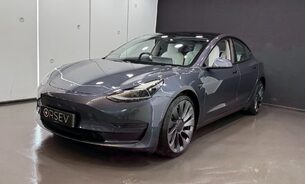 Tesla Model 3 PERFORMANCE Full Self Driving White Interior Midnight Silver One Owner 8