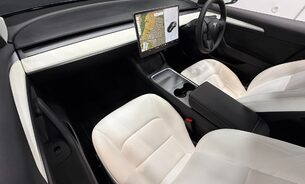 Tesla Model 3 PERFORMANCE Full Self Driving White Interior Midnight Silver One Owner 7