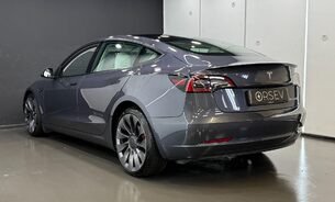 Tesla Model 3 PERFORMANCE Full Self Driving White Interior Midnight Silver One Owner 3