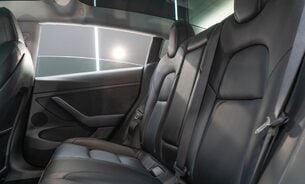 Tesla Model 3 Long Range Heat Pump Heated Steering Wheel Pano Roof Black Interior VAT  6