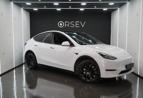 Tesla Model Y Long Range Panoramic Roof Black Interior One Owner VAT Q