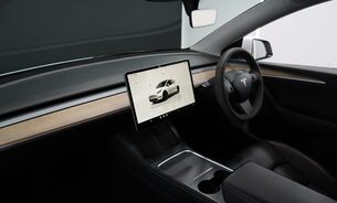 Tesla Model Y Long Range Panoramic Roof Black Interior One Owner VAT Q 19