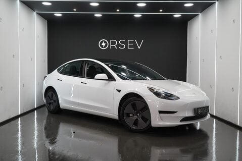 Tesla Model 3 Standard Range Plus Ryzen Chip LFP Battery Pano Roof Black Interior VAT Q 