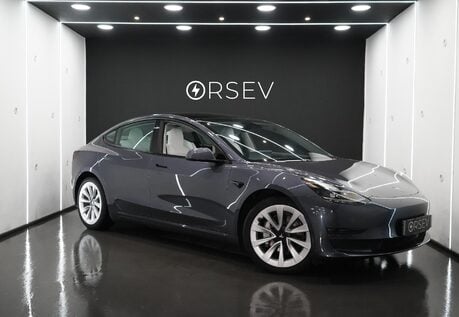 Tesla Model 3 LONG RANGE Full Self Driving 4 New Tyres White Interior 19" Sport Wheels