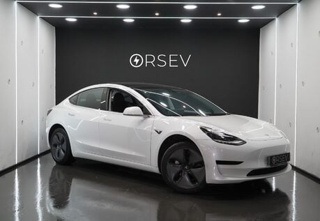 Tesla Model 3 STANDARD RANGE PLUS Low Mileage Black Interior Pano Roof Heated front Seats