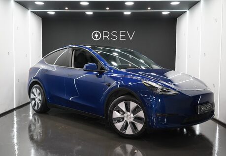 Tesla Model Y Long Range Deep Blue Metallic One Owner Brand New Rear Tyres VAT Q